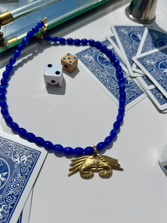 Blue Crab Neckalce
